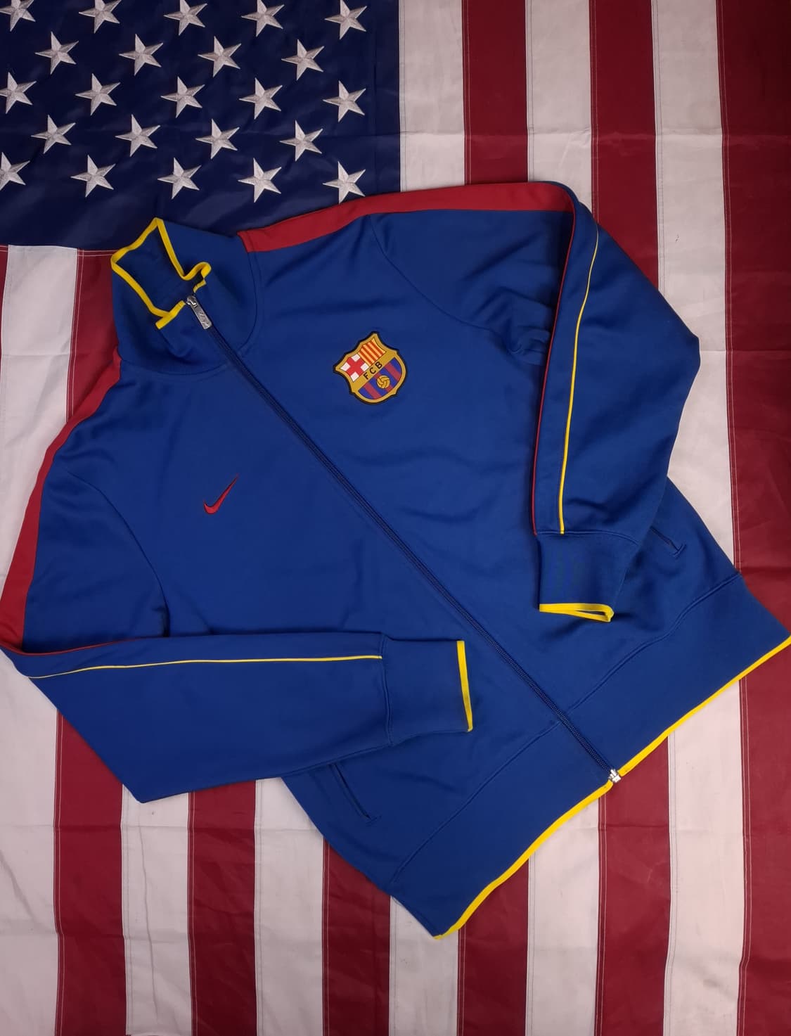 새제품급 오리지날 나이키 바르셀로나 져지 상품이미지1