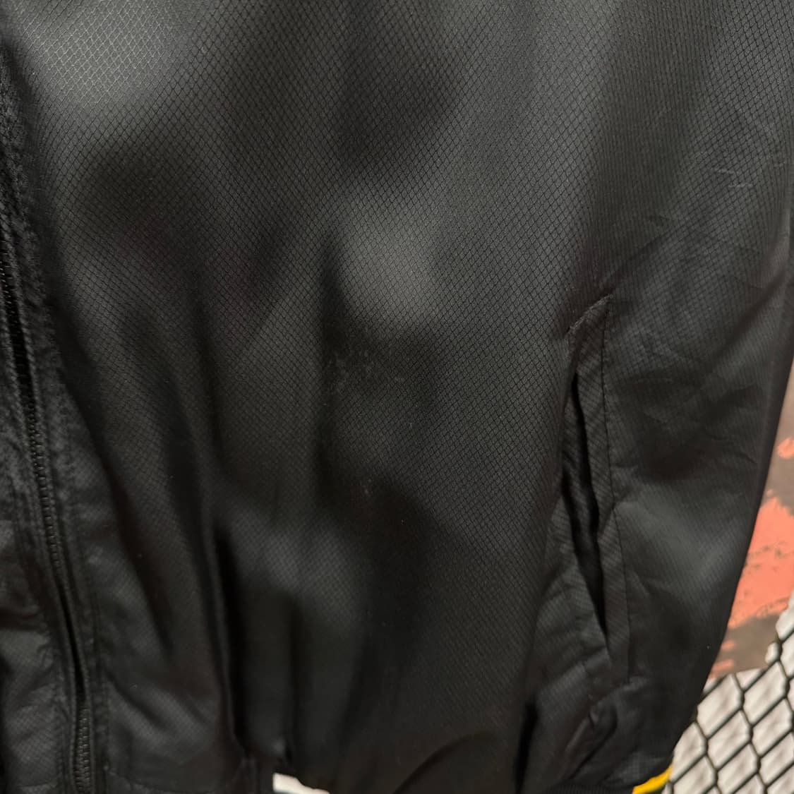 00s NFL X STEELERS 올드스쿨 바람막이 블랙 옐로우 상품이미지9