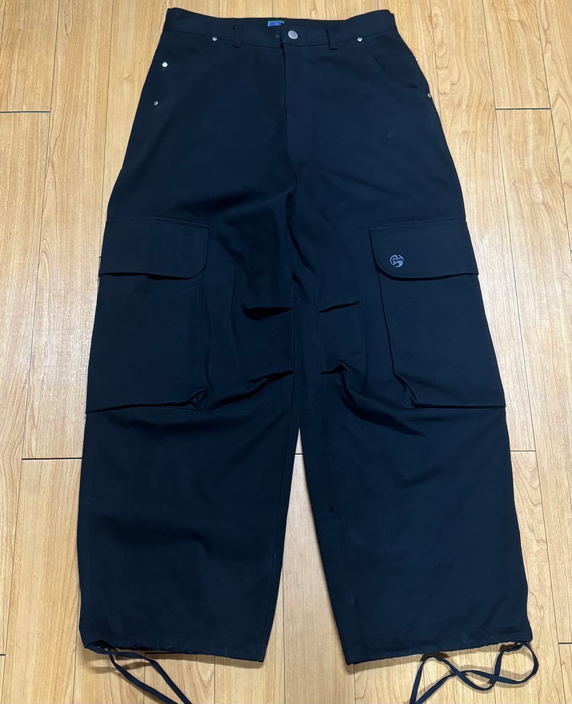 [2] WAS 워즈 덤보 카고 팬츠 블랙 상품이미지2