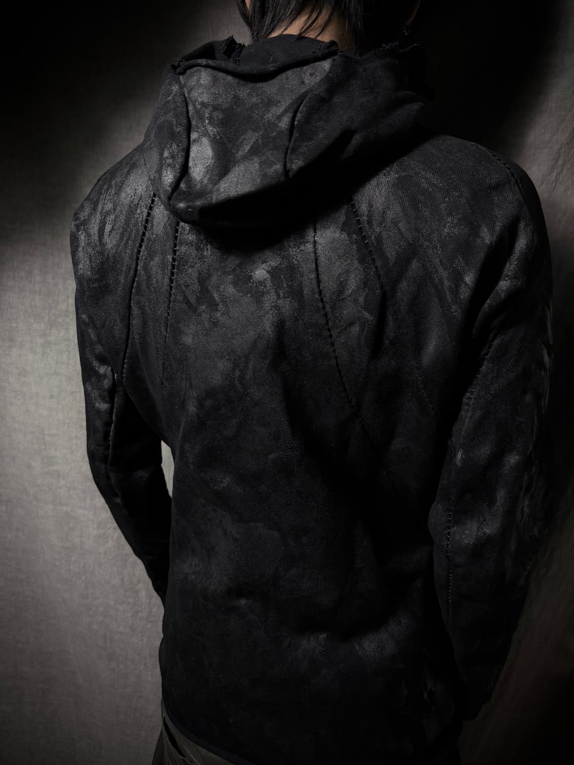 Leon Emanuel Blanck Coated Ninja Hoodie 상품이미지3