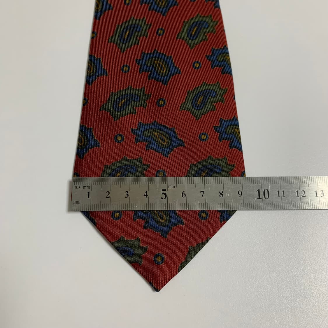 에트로(ETRO) 명품 100실크 클래식 정장넥타이 A+ 등급 상품이미지10