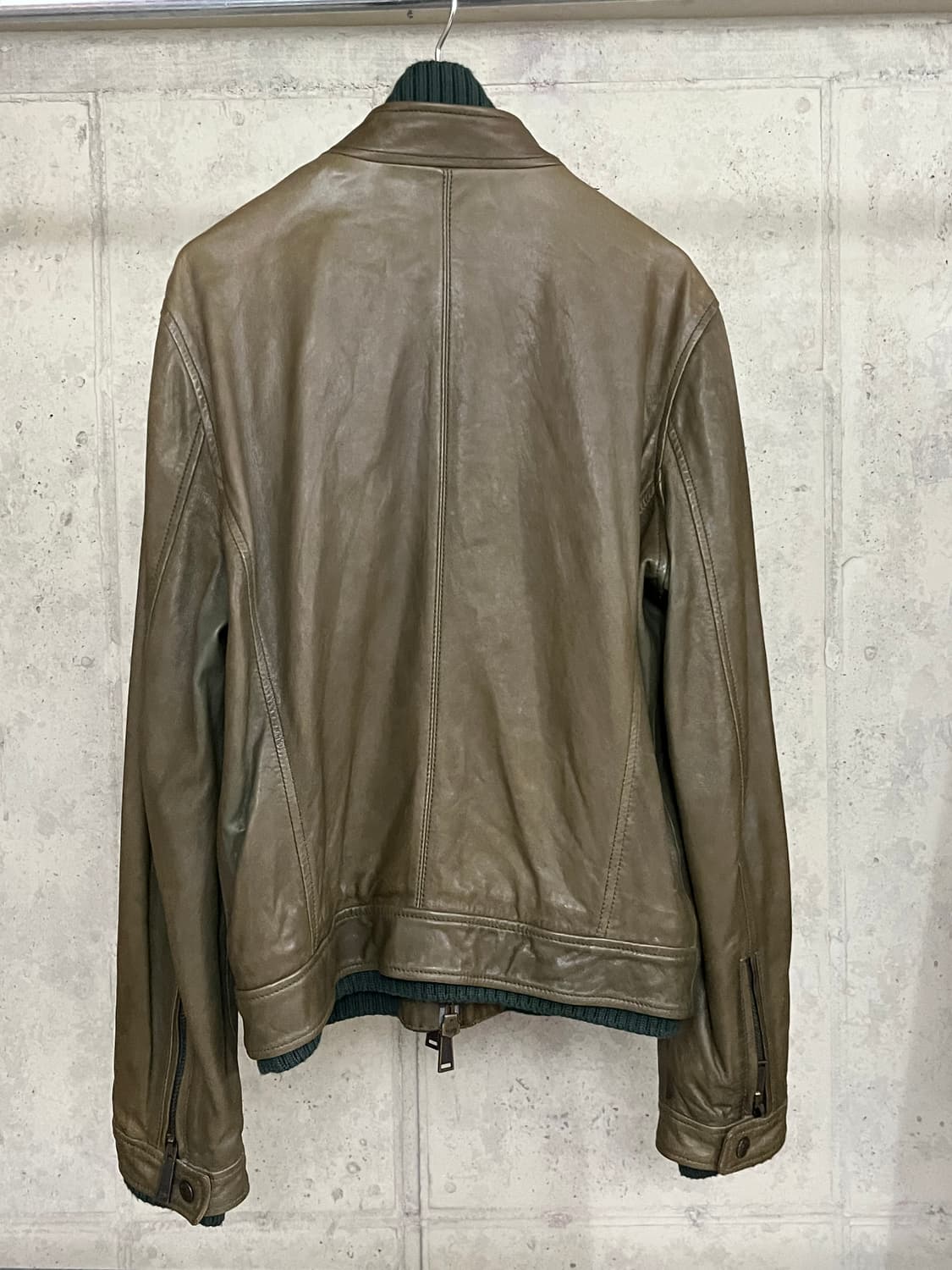 DSQUARED2 NAPPA LEATHER JACKET 상품이미지5