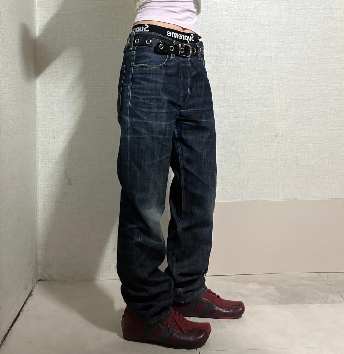 칼하트WIP 워시드 데님팬츠 상품이미지5