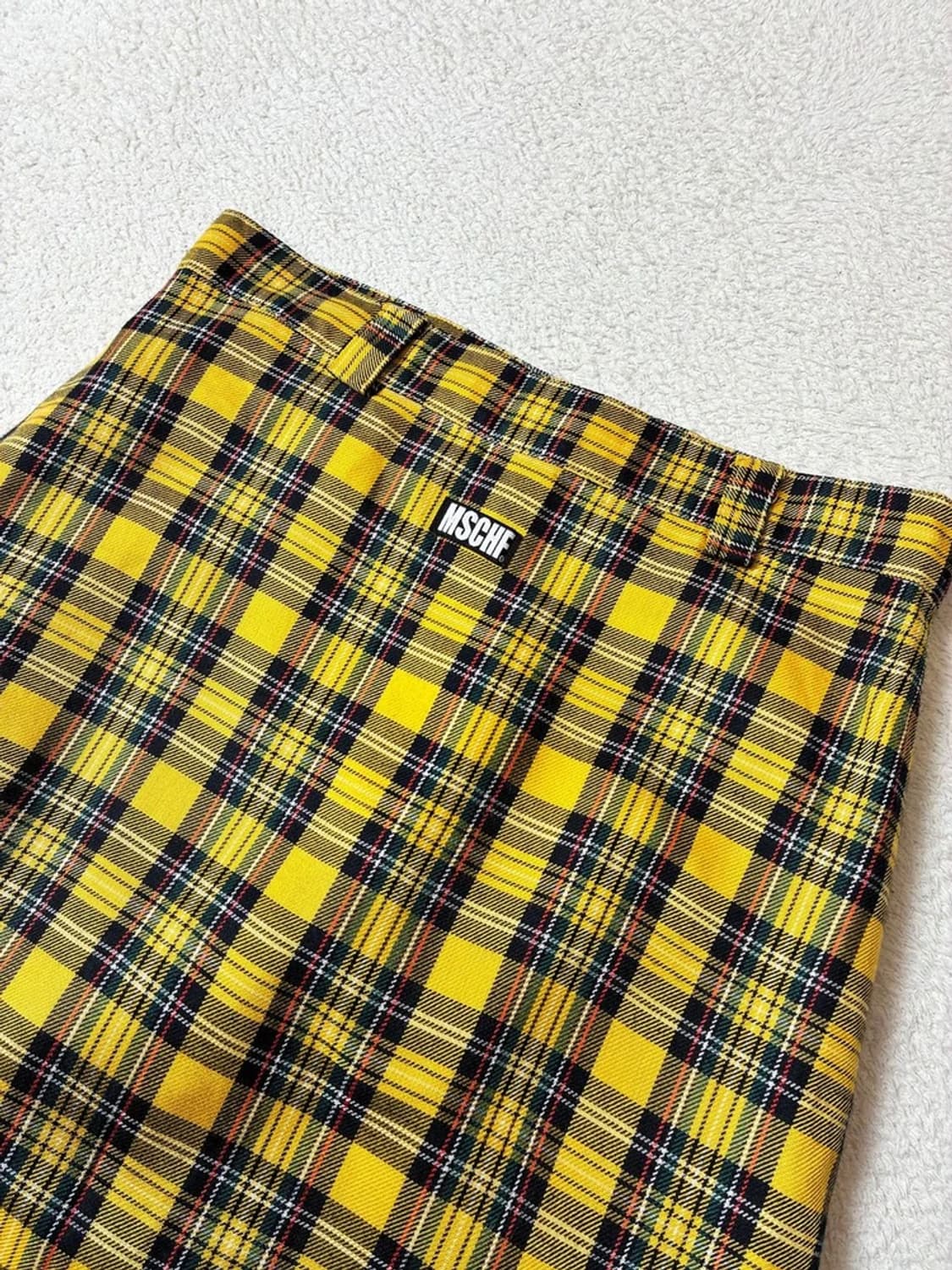 미스치프 MSCHF 타탄체크 버튼업 미니 스커트 PN7417 상품이미지8