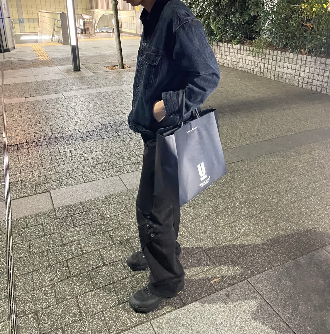 인사일런스 캣브러쉬 데님 자켓 L 상품이미지1