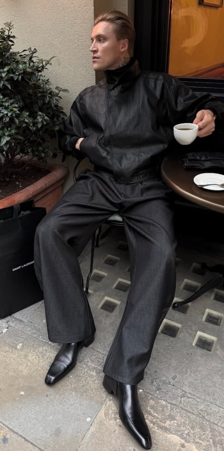 생로랑 어거스틴 스퀘어토 앵클부츠 42사이즈 팝니다(새제품) 상품이미지2