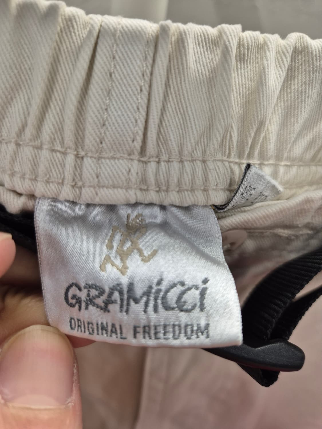 그라미치 코튼 팬츠 아이보리 USA XL 상품이미지8