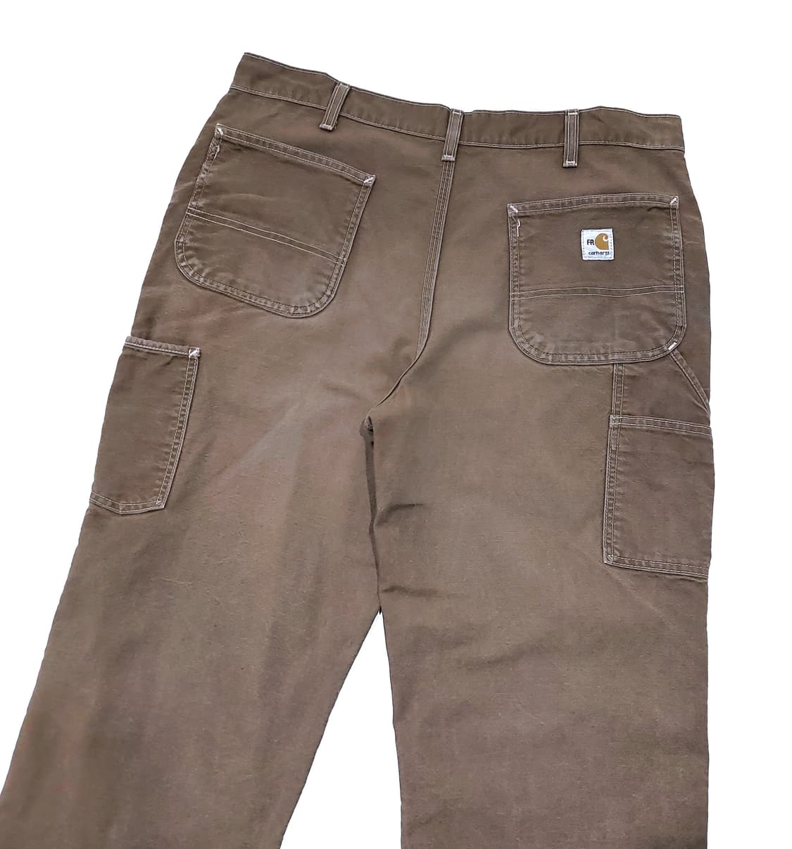 칼하트 싱글니 카펜터 fr 다크브라운 페이딩 (34~36) 상품이미지5