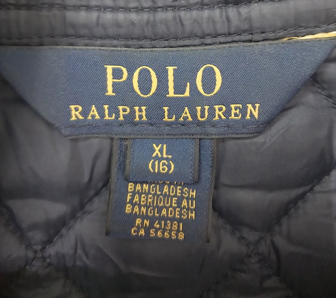 폴로랄프로렌 네이비 퀼팅조끼 상품이미지3