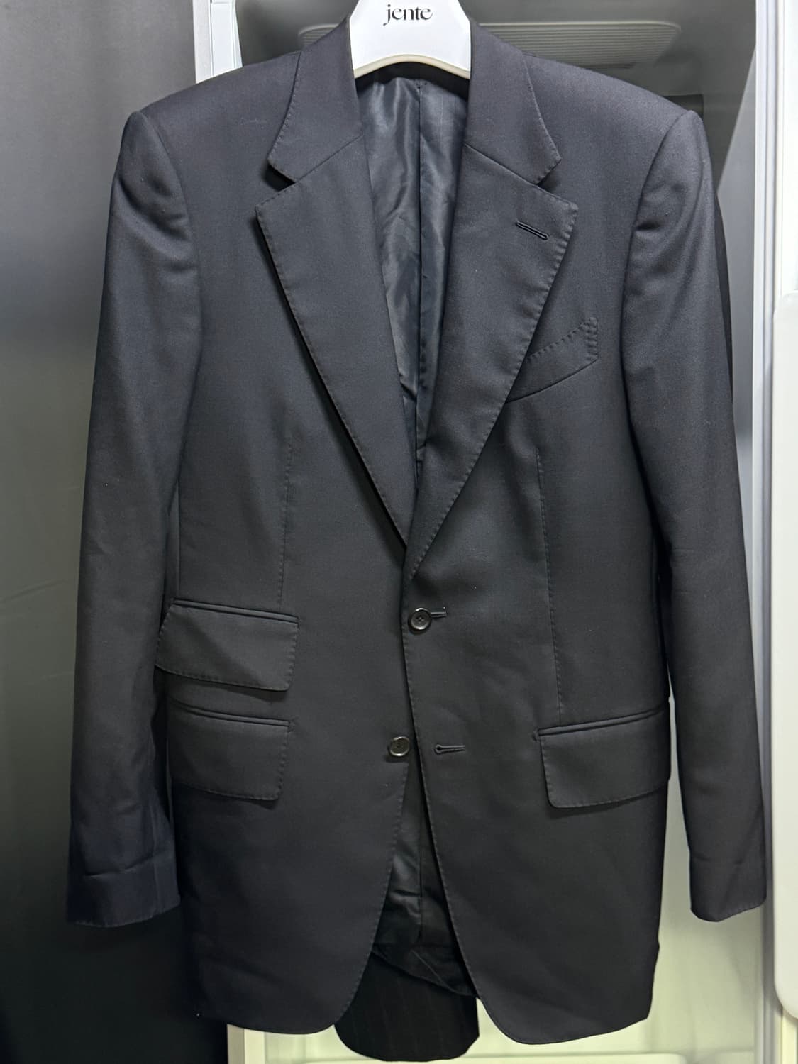 (국문택) 톰포드 캐시미어 투피스 테일러드 수트셋업 46R 상품이미지1