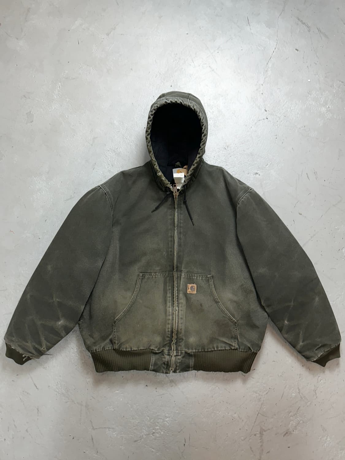 OG 칼하트 J130 액티브 자켓 칼하트 MOS 모스그린 구버전 상품이미지1