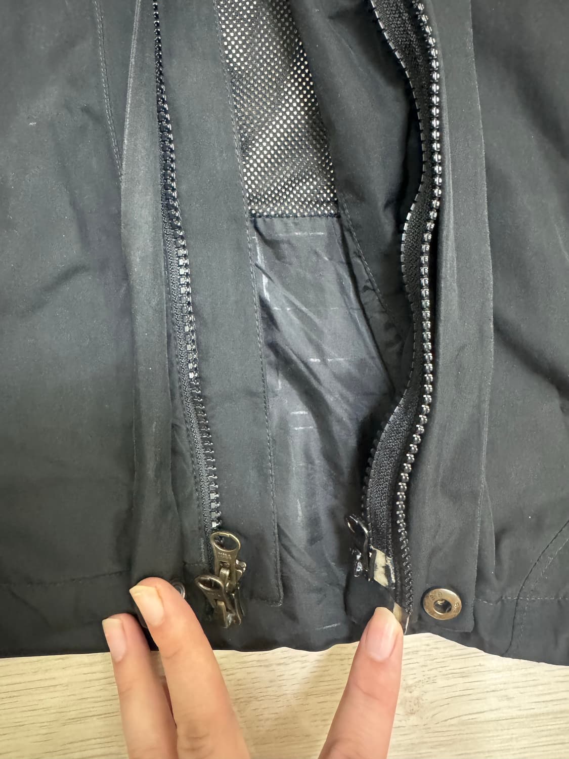 컬럼비아 블랙 바람막이 자켓 L 상품이미지2