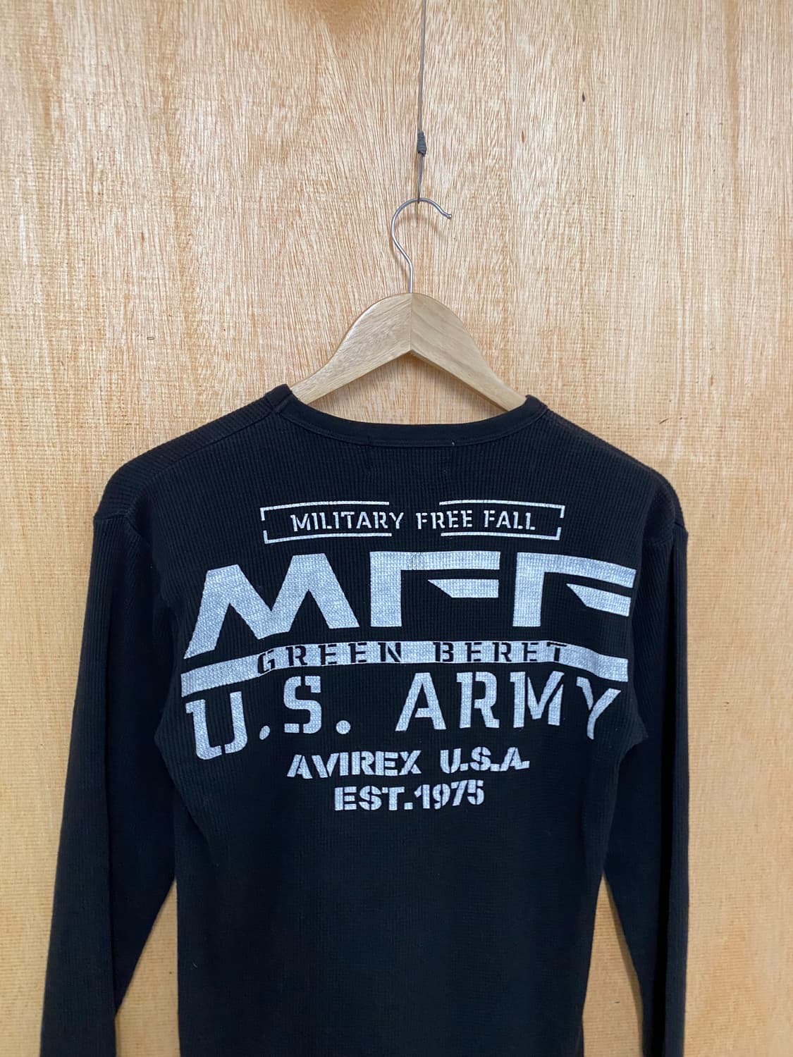 AVIREX U.S.ARMY t-shirts 아비렉스 골지티셔츠 상품이미지4