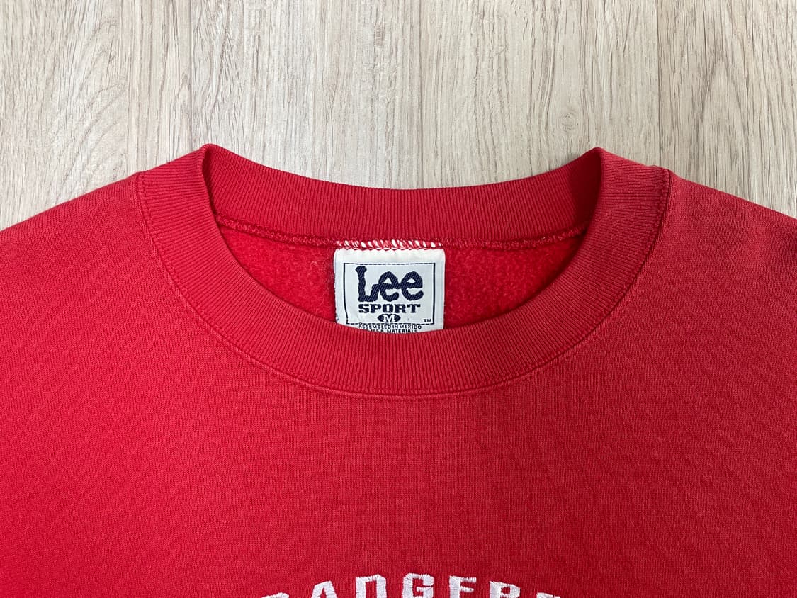 100~105) 80s Lee 미대학 위스콘신 맨투맨(RRL&LVC&폴로 상품이미지4