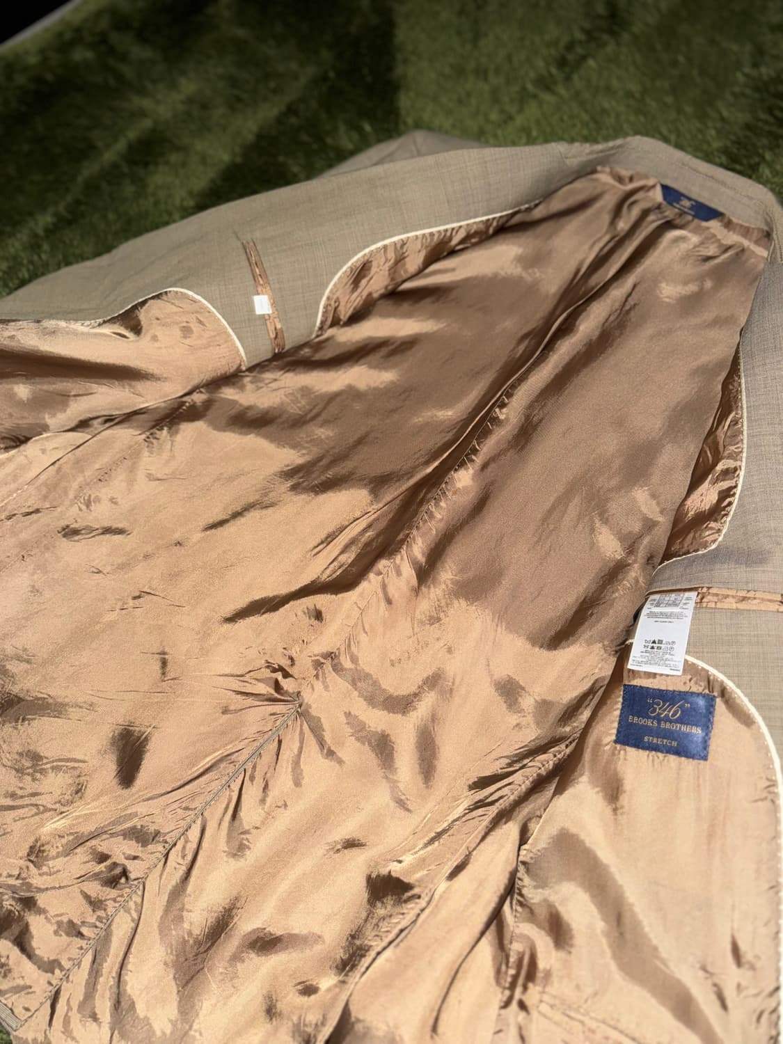 [42R] 브룩스 브라더스 USA 346 스트레치 블레이저 베이지 상품이미지5