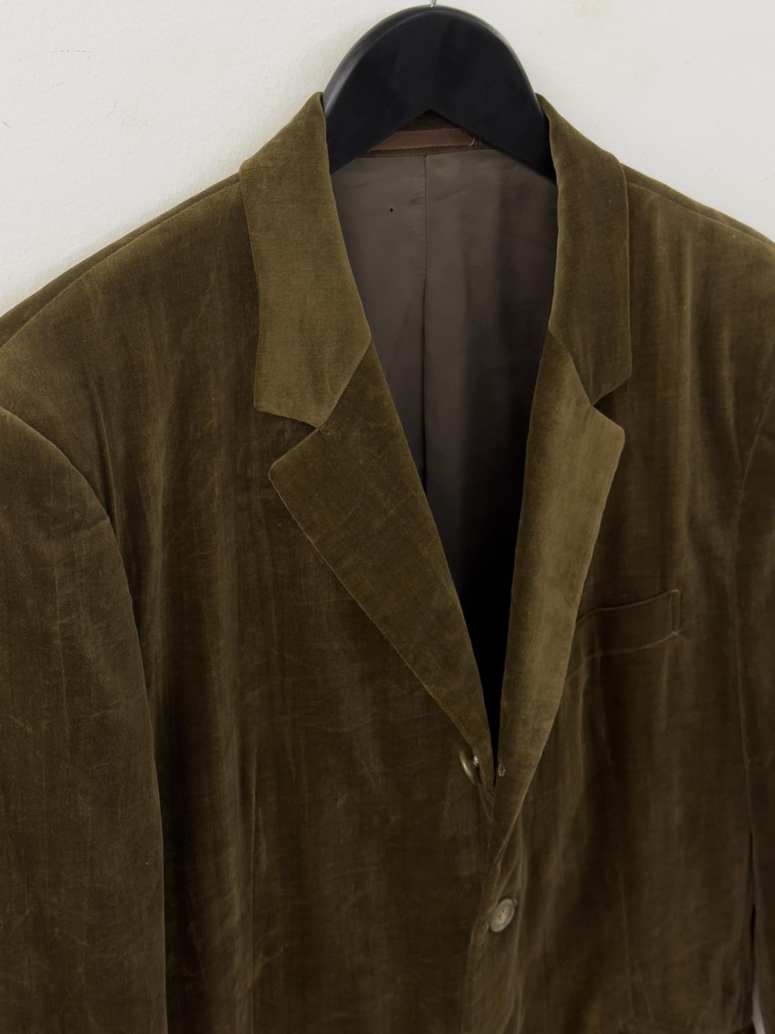 80's 요지야마모토 벨벳 자켓 상품이미지4