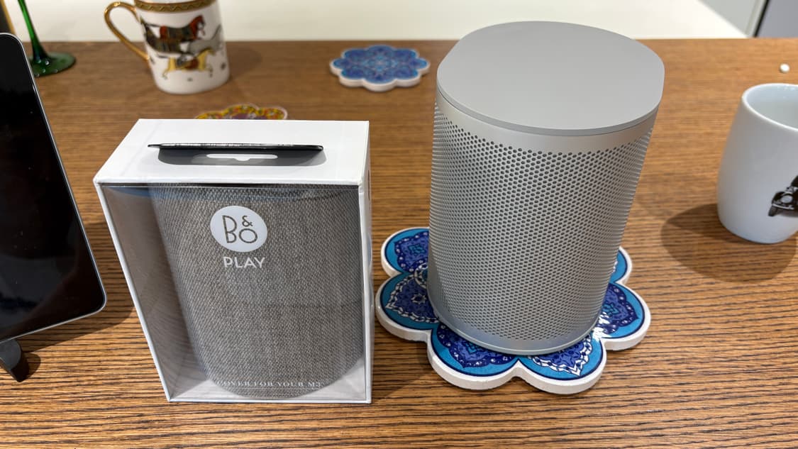 B&o 베오플레이 M3 그레이 스피커 (에어플레이, 블루투스)   상품이미지1