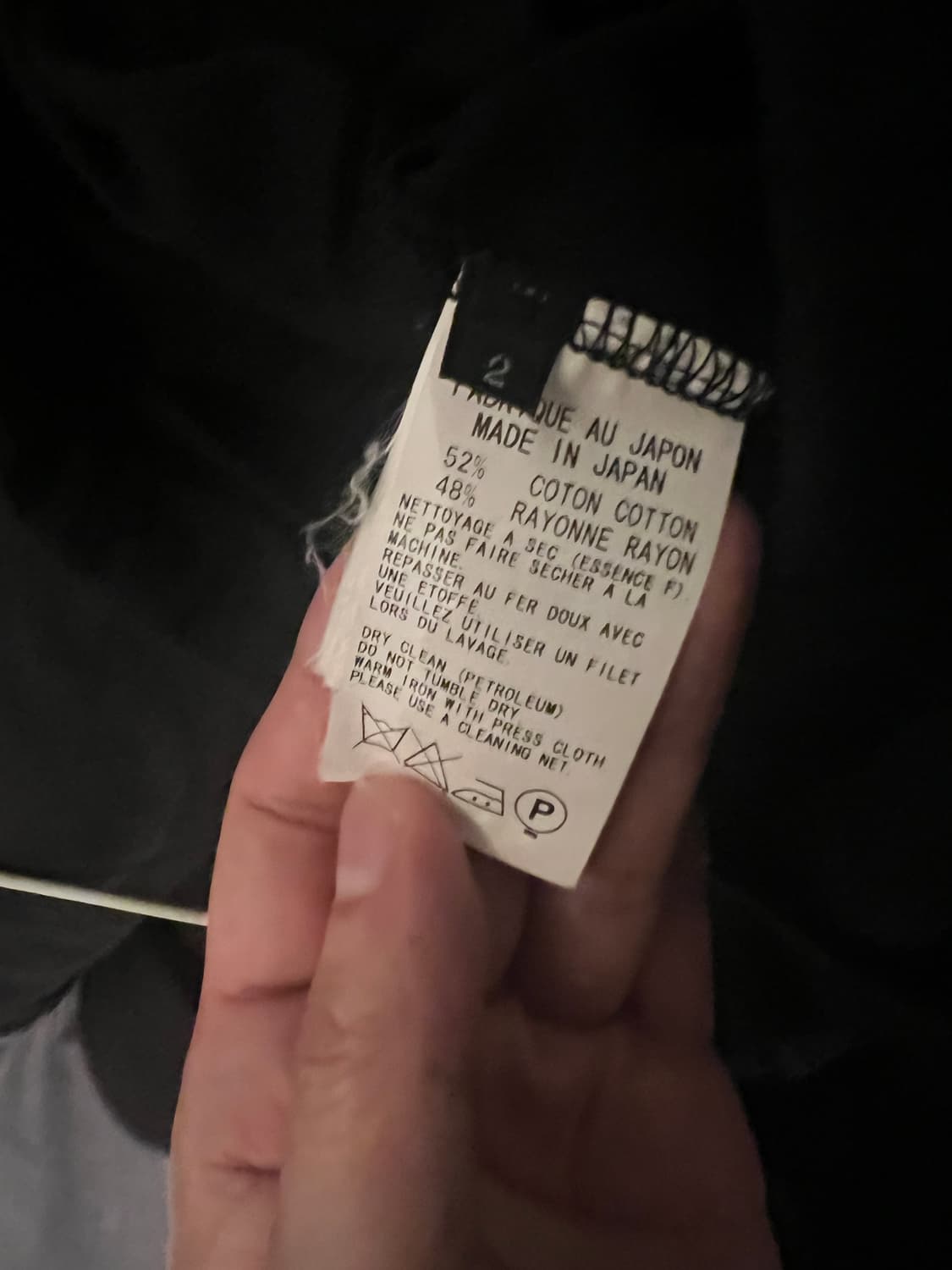 요지야마모토 Y’s / 레이어드 사루엘 팬츠 상품이미지8