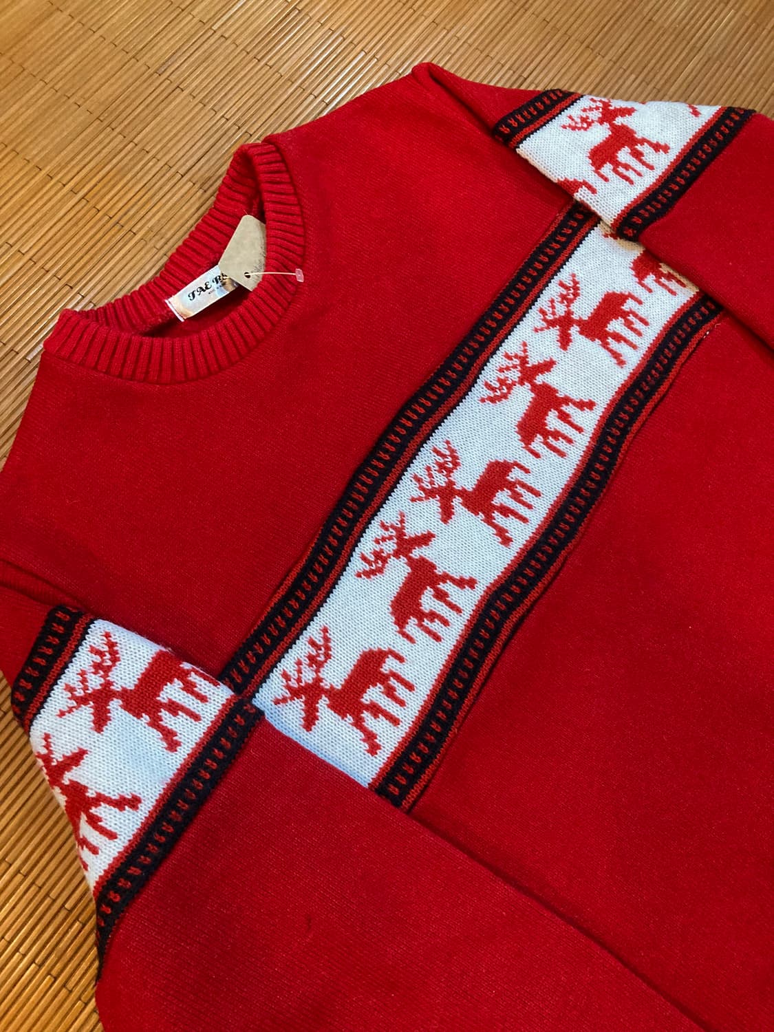 vtg 노르딕 패턴 니트 상품이미지2