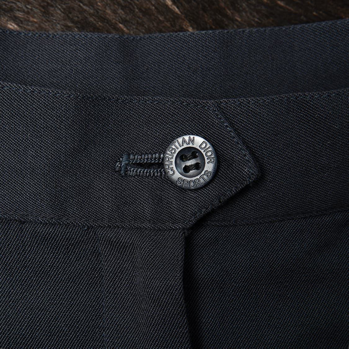 [30] 90s 크리스챤 디올 스포츠 수트 쇼츠 네이비  상품이미지3