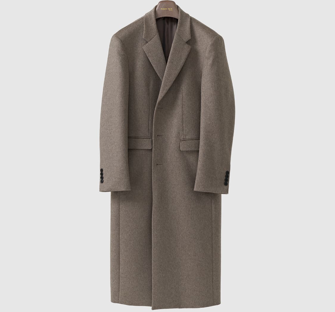 (구매) 포커페이스 닥터코트 오트밀 52  상품이미지1