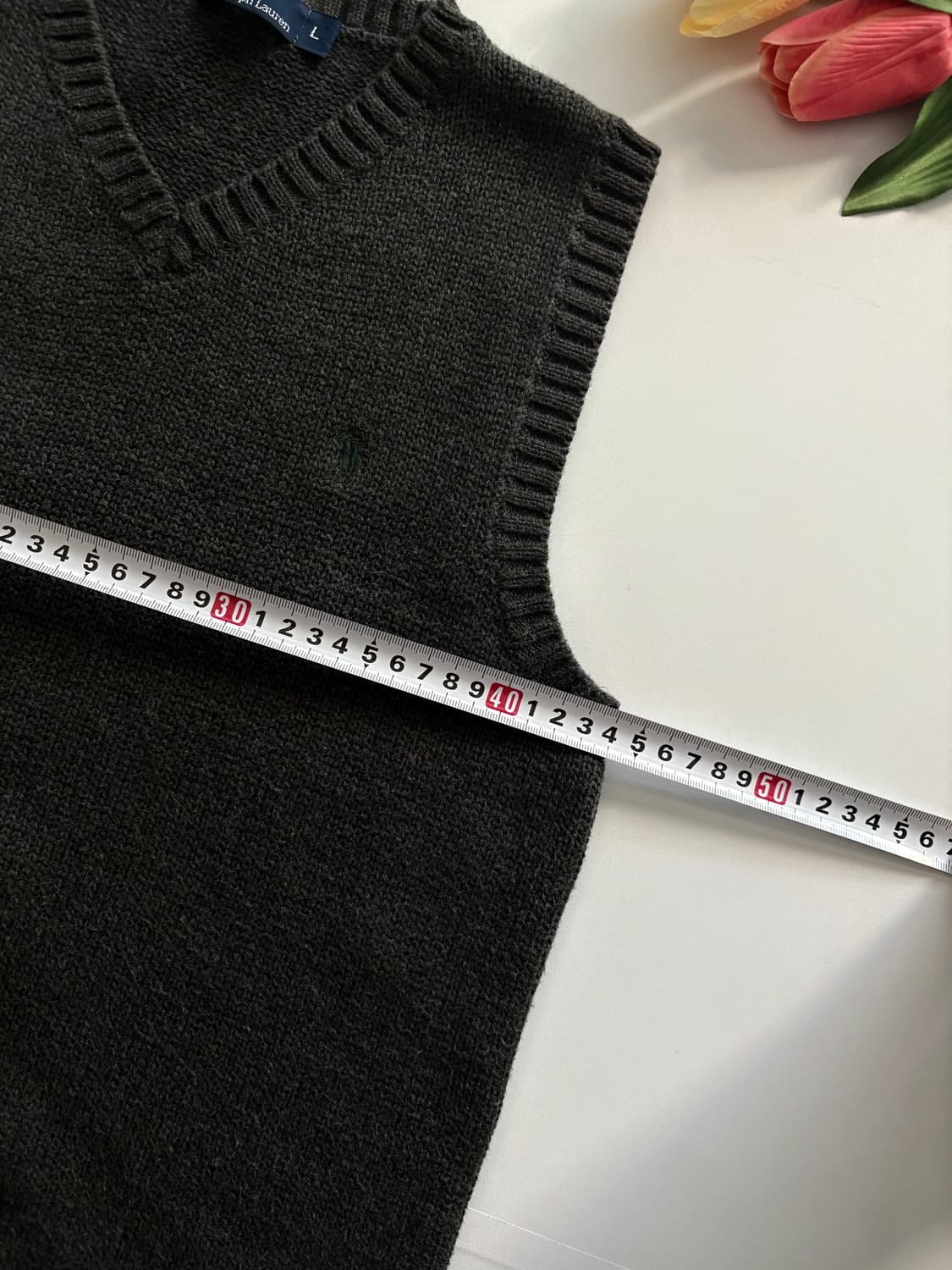 Polo 폴로랄프로렌 그레이 니트 베스트 상품이미지6