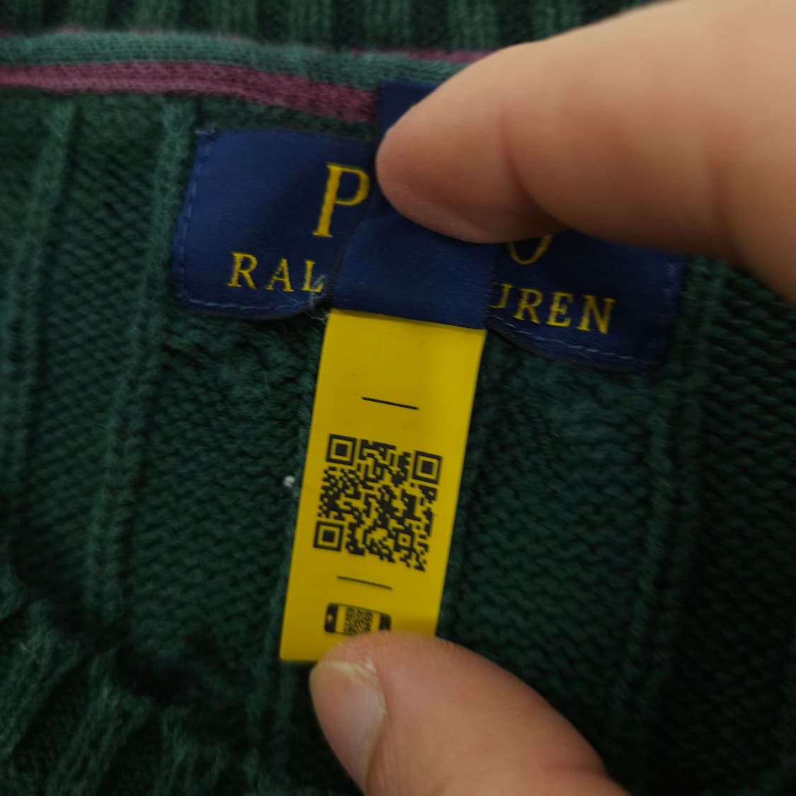 폴로 랄프 로렌 케이블 니트 L14-16 상품이미지2