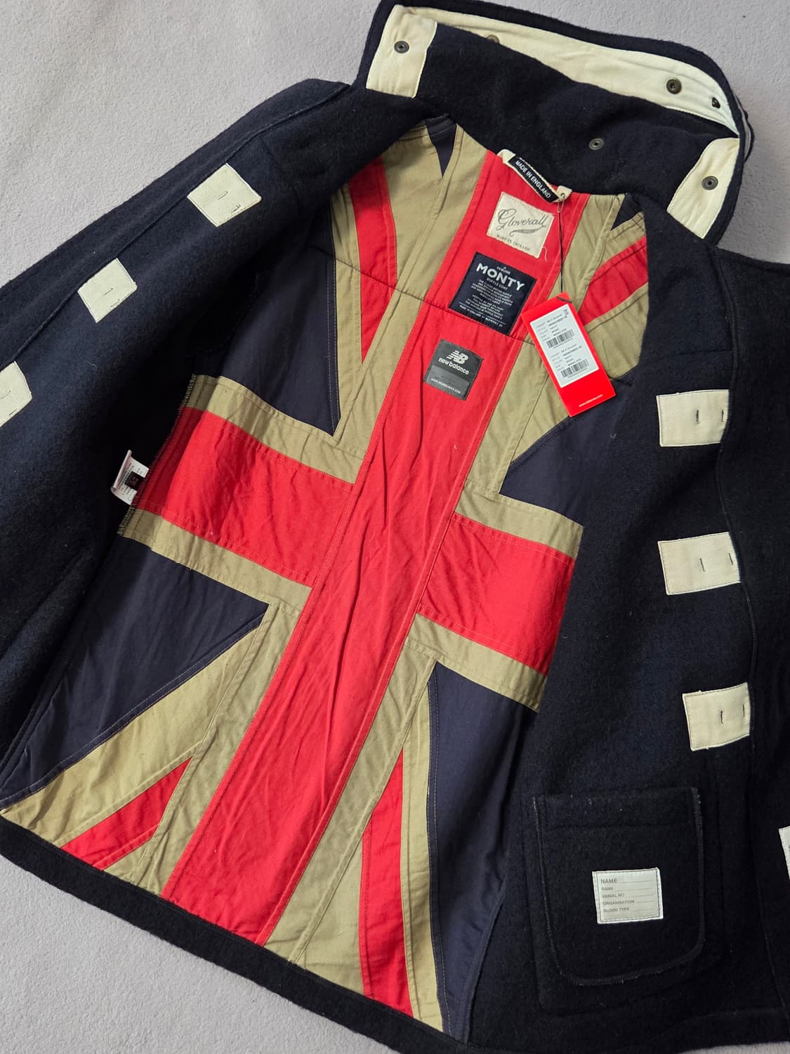 (95) 글로버올X뉴발란스 울 몬티 더플코트 남 (새상품)
 상품이미지7