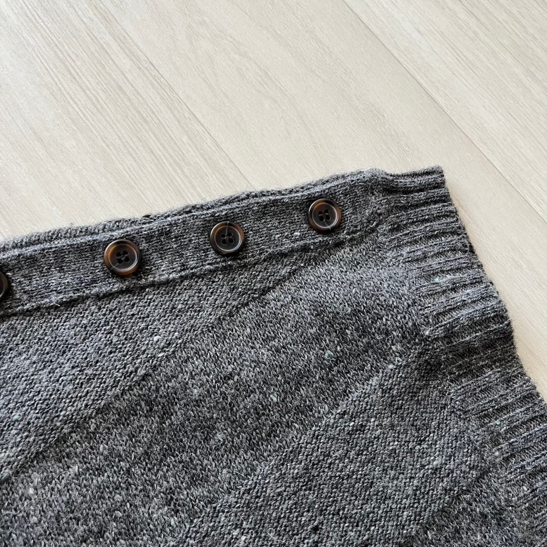 JPN . 숄더버튼 모리걸 니트 상품이미지4