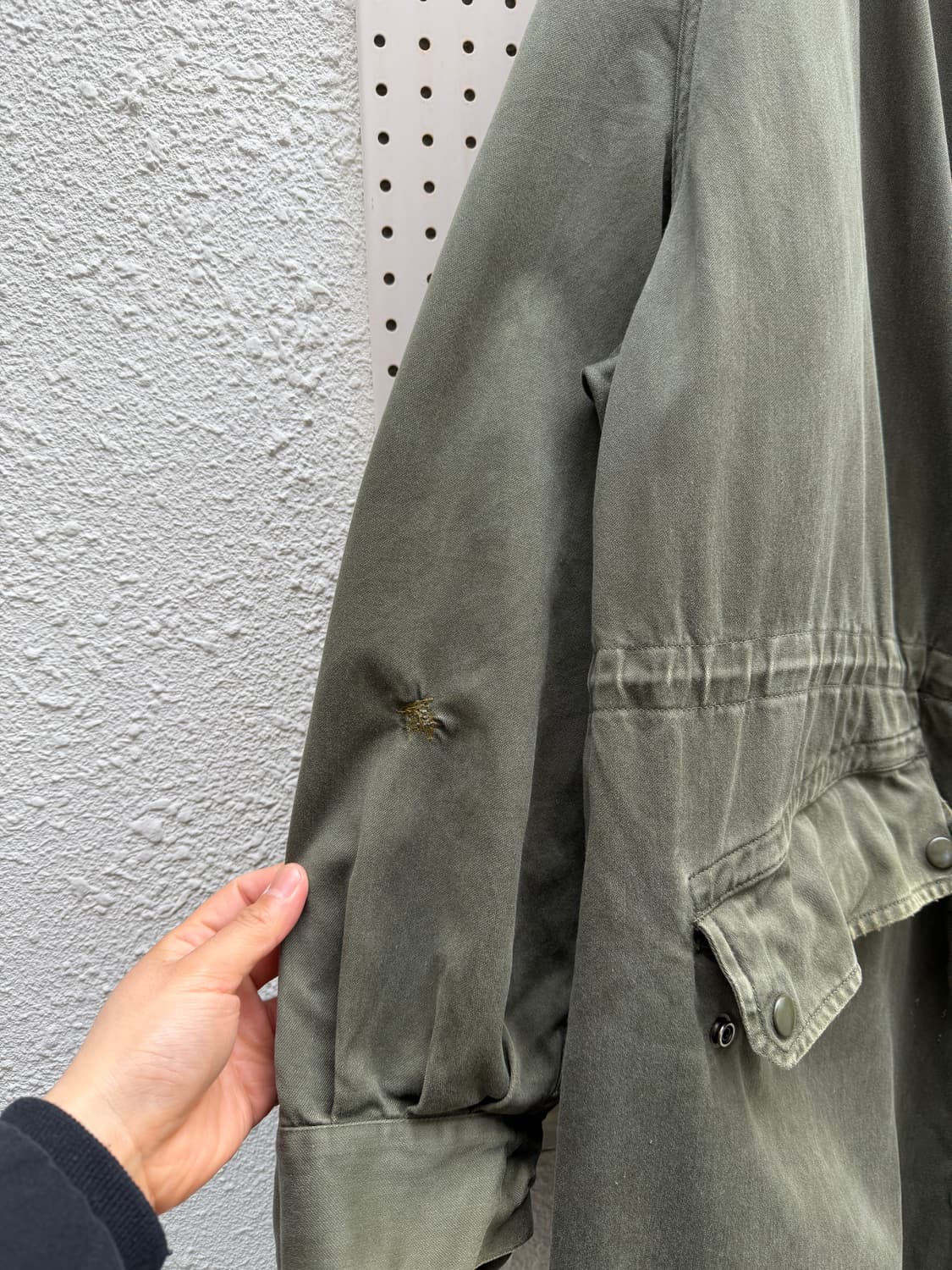 1970,80s ORIGINAL FRENCH M64 밀리터리 개파카 상품이미지6