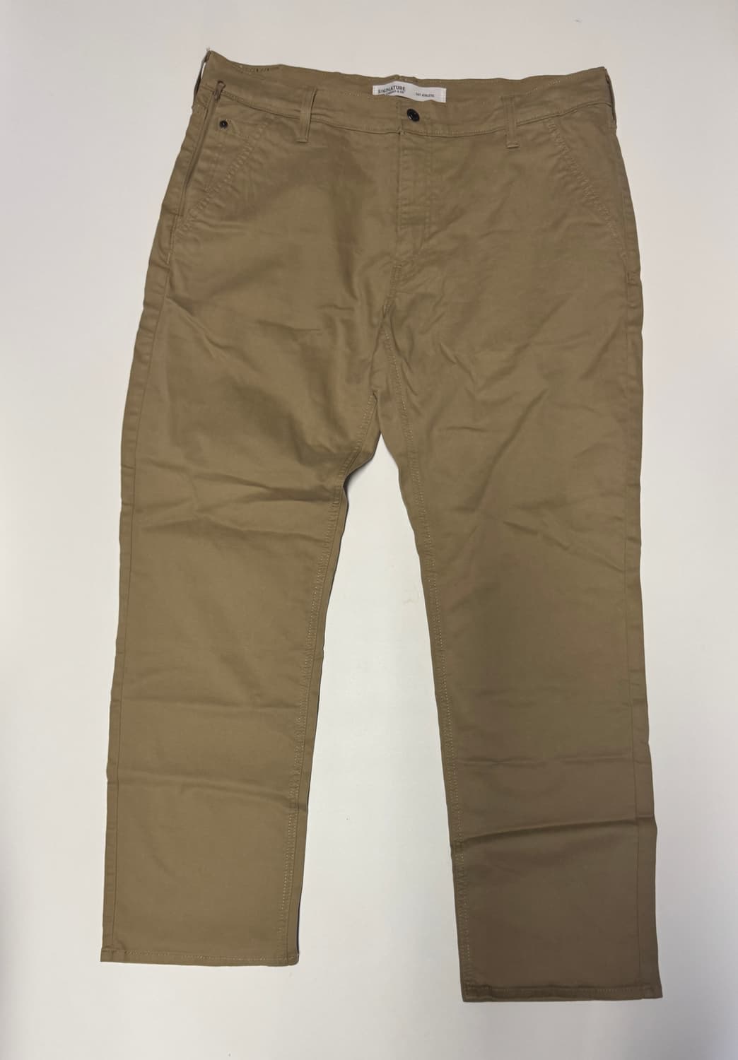 정품 리바이스 시그니처 라인 치노 베이지 면바지 37.7인치 상품이미지1