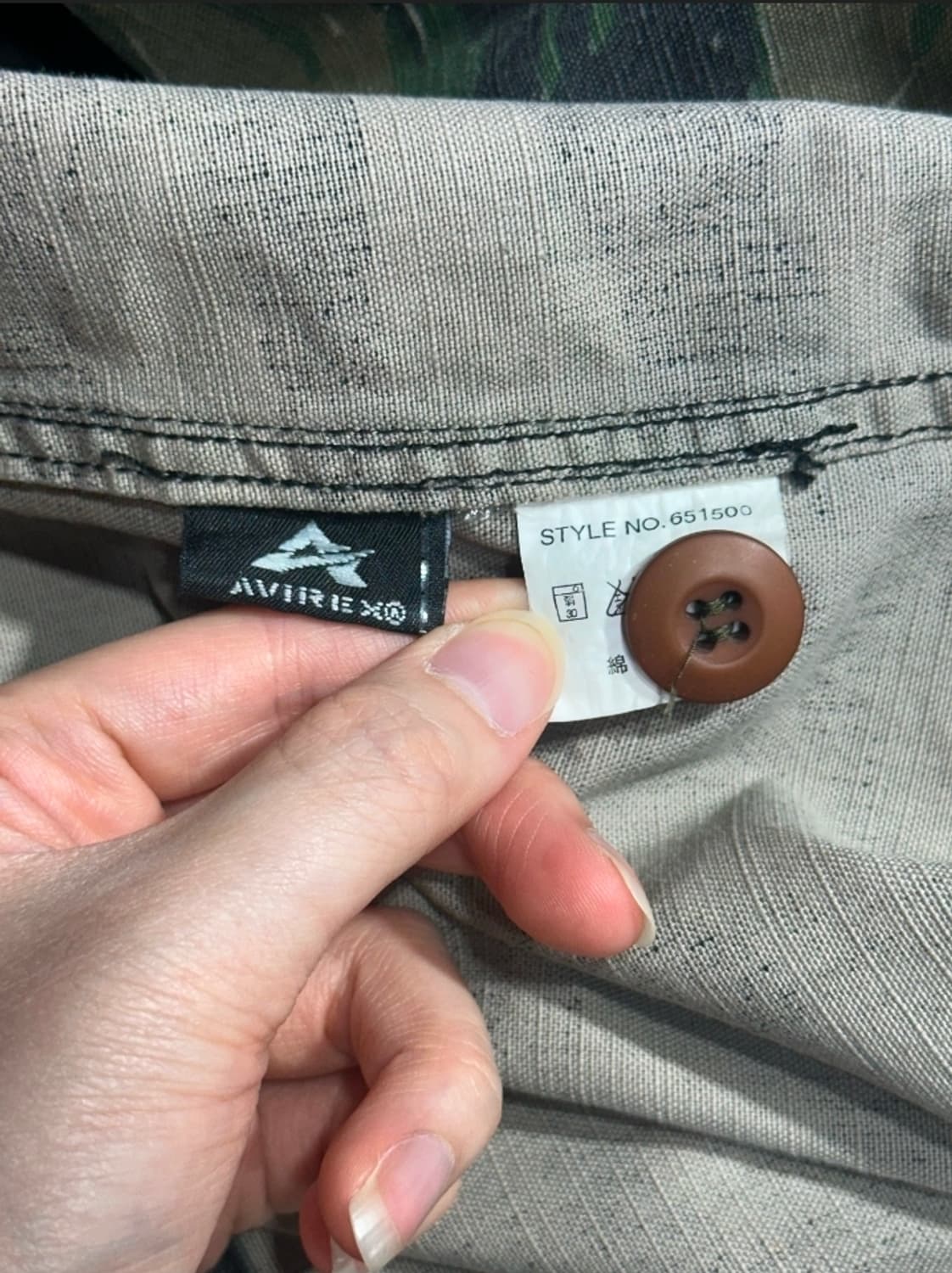 아비렉스 베트남전 타이거 스트라이프 카모상의 상품이미지9