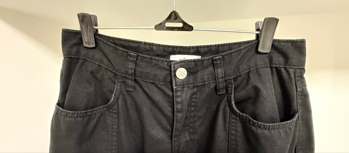 (S) 애즈온 디토 카고팬츠 블랙 as_on Ditto cargo pan 상품이미지6