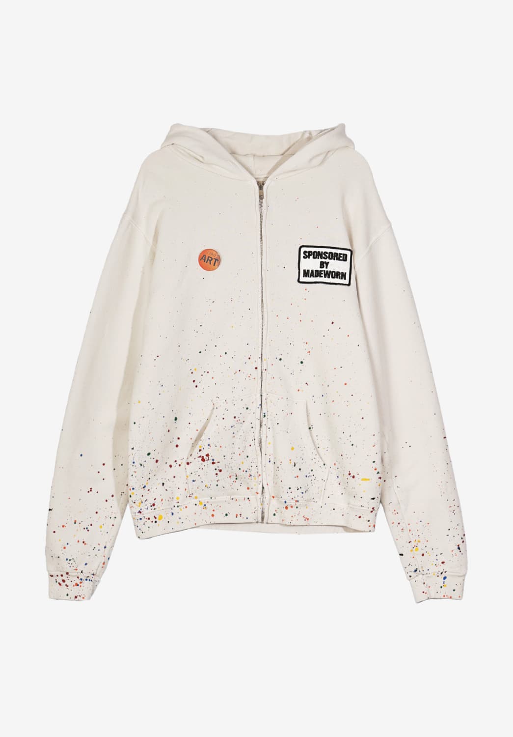 에크루 메이드원 made worn 아티스트 후드 집업 상품이미지5