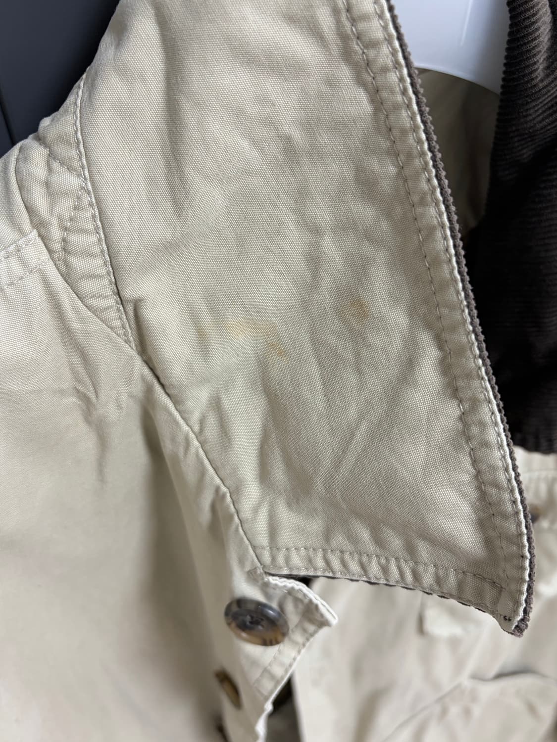 갭 베이지 초어자켓 L 상품이미지4