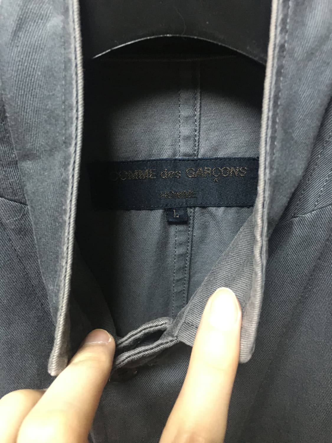 꼼데가르송 다나카 옴므 AD2001  3버튼 자켓 상품이미지4