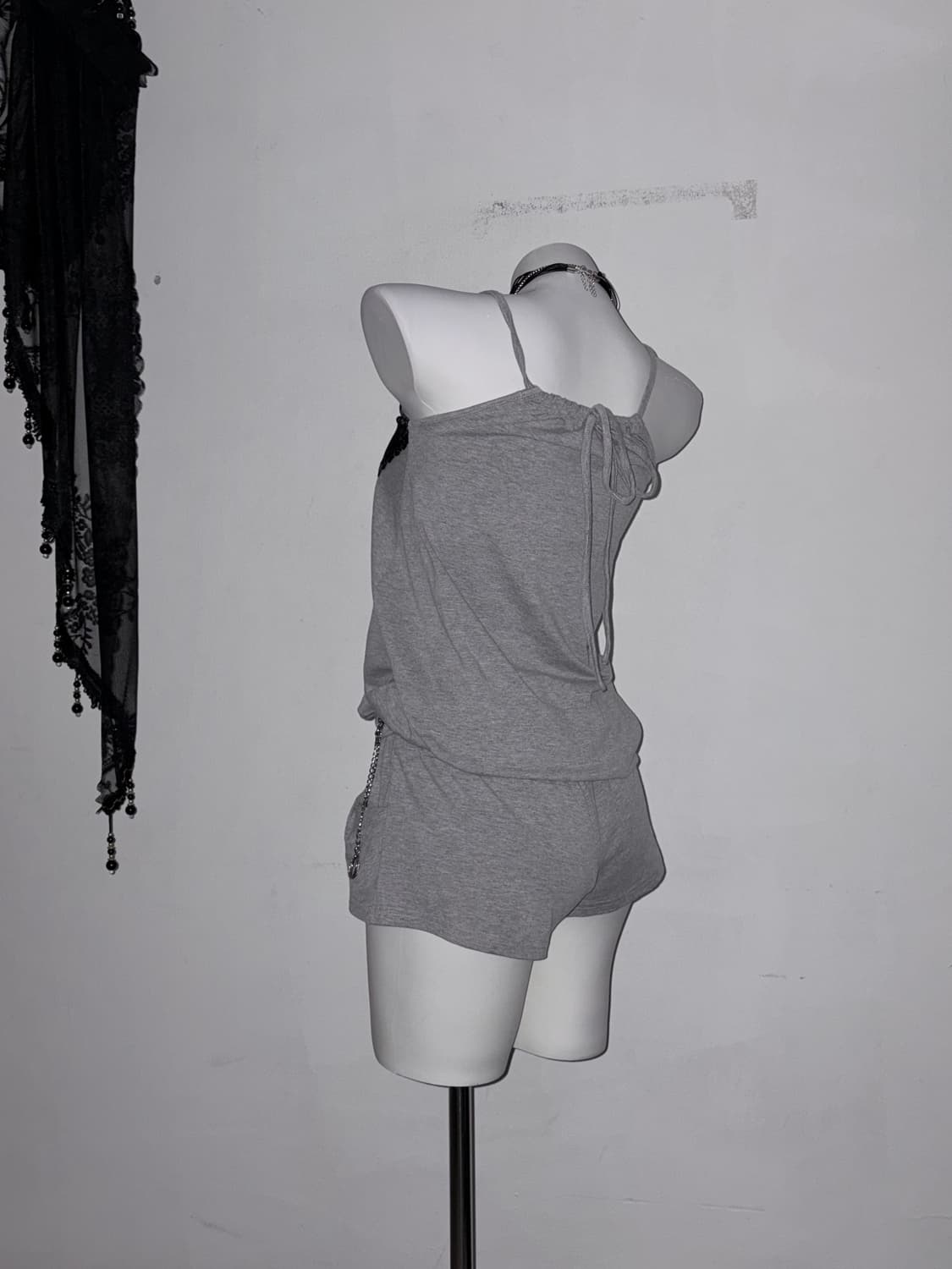 00s 후들핏 무채색 갸루 코디🖤 y2k 시부야 걀 서클 st 상품이미지6