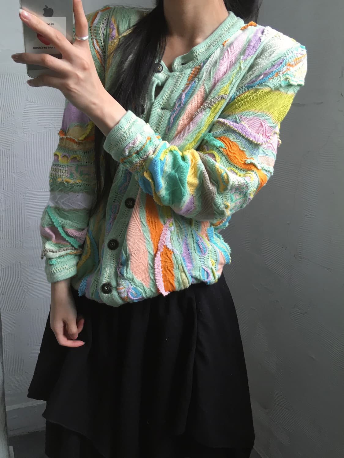 Coogi 쿠지 민트 케이블 가디건 상품이미지2