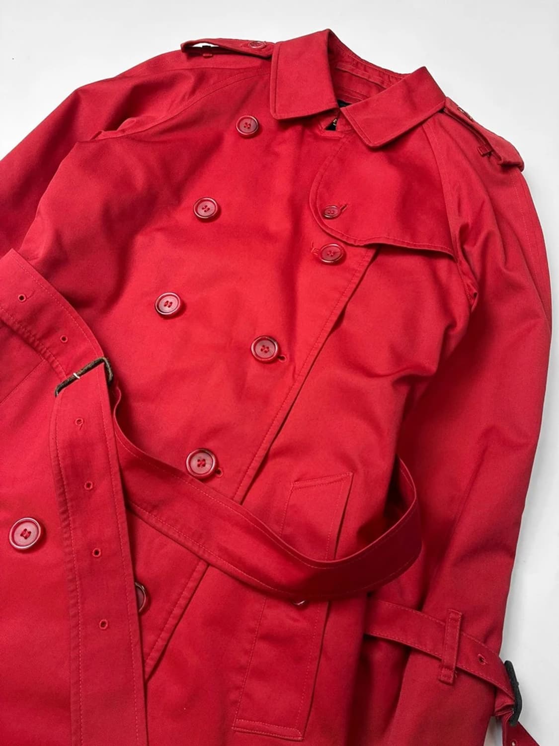 버버리 90s 개버딘 오리지널 2중 롱 트렌치 코트 PN5420 상품이미지2