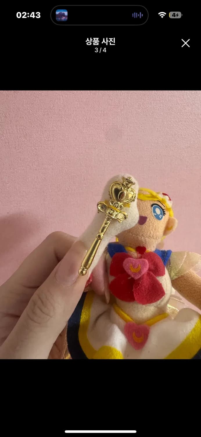 초희귀 세일러문 고전 인형 한정판 세라 상품이미지3