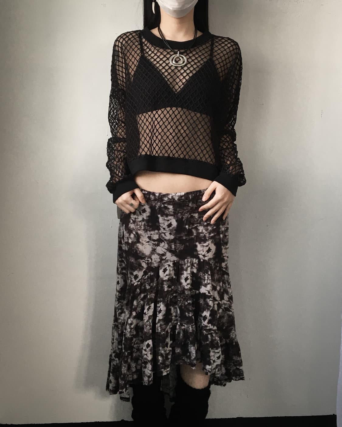 Punching net top 상품이미지4