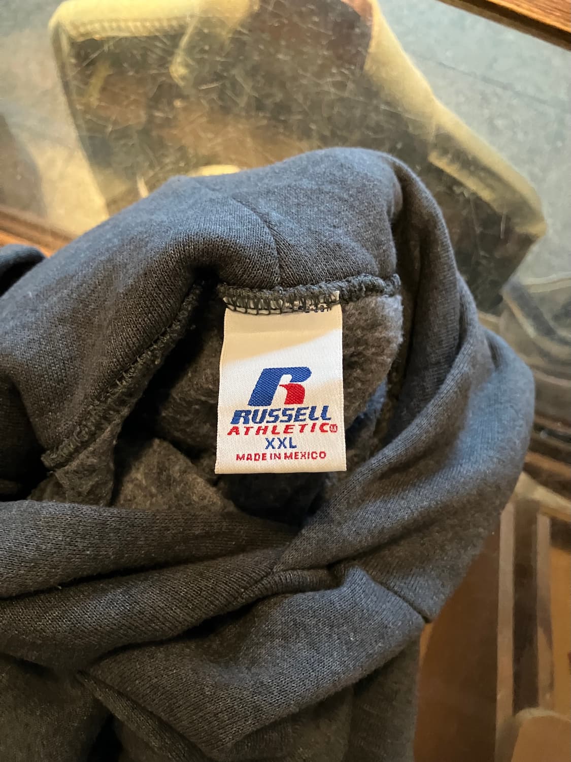 00s 빈티지 러셀 플레인 후드 스웻 셔츠 상품이미지5