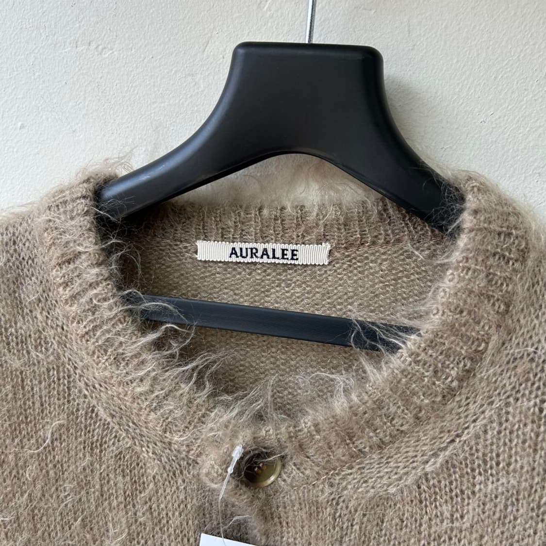 16824 - 오라리 브러쉬드 슈퍼 키드 모헤어 가디건 상품이미지3