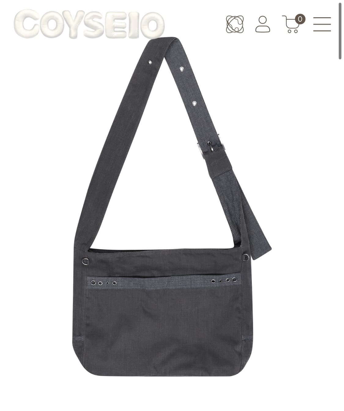 코이세이오 스트라이프 크로스백 상품이미지1