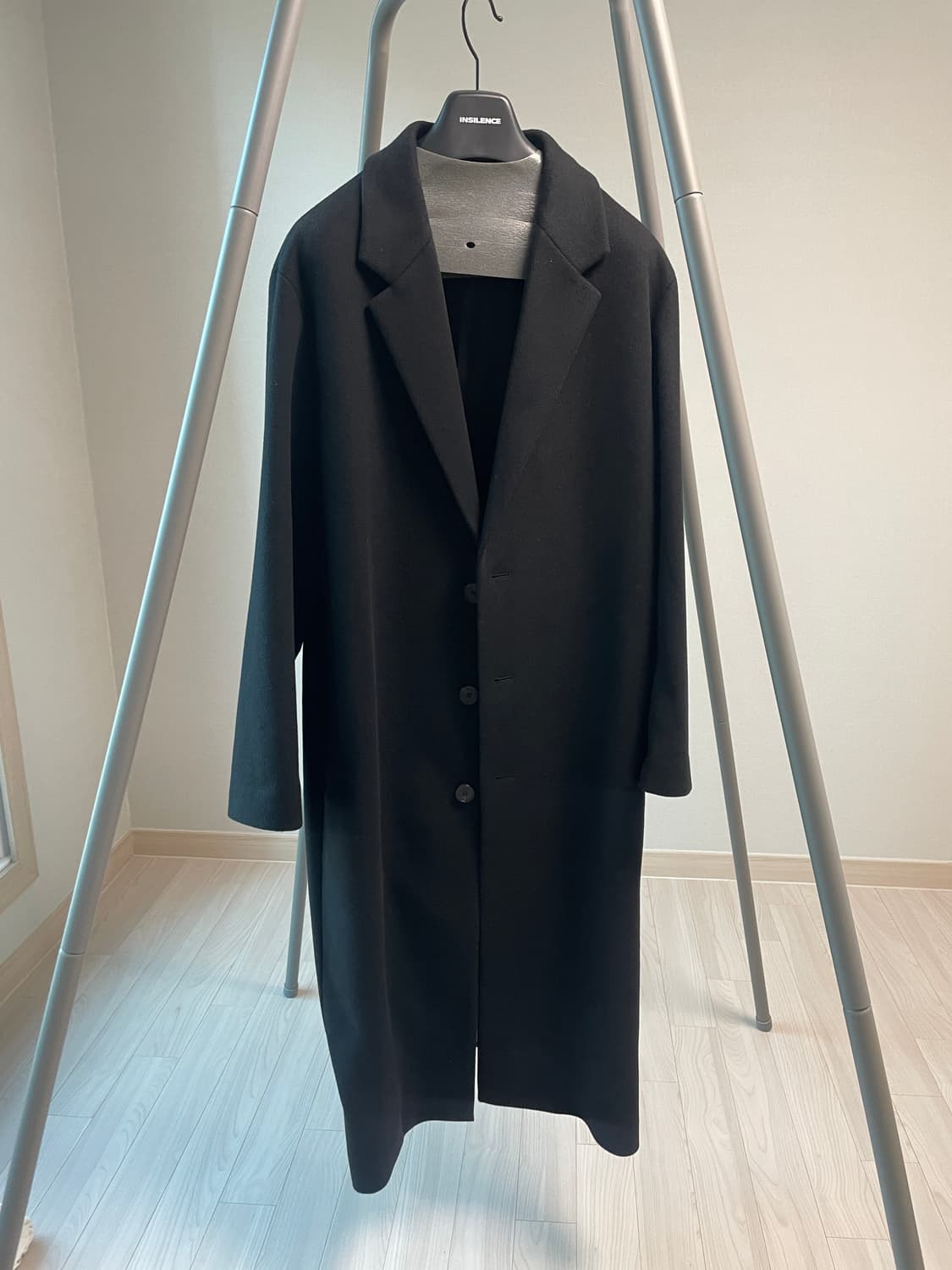 인사일런스 울 캐시미어 롱 코트 상품이미지1