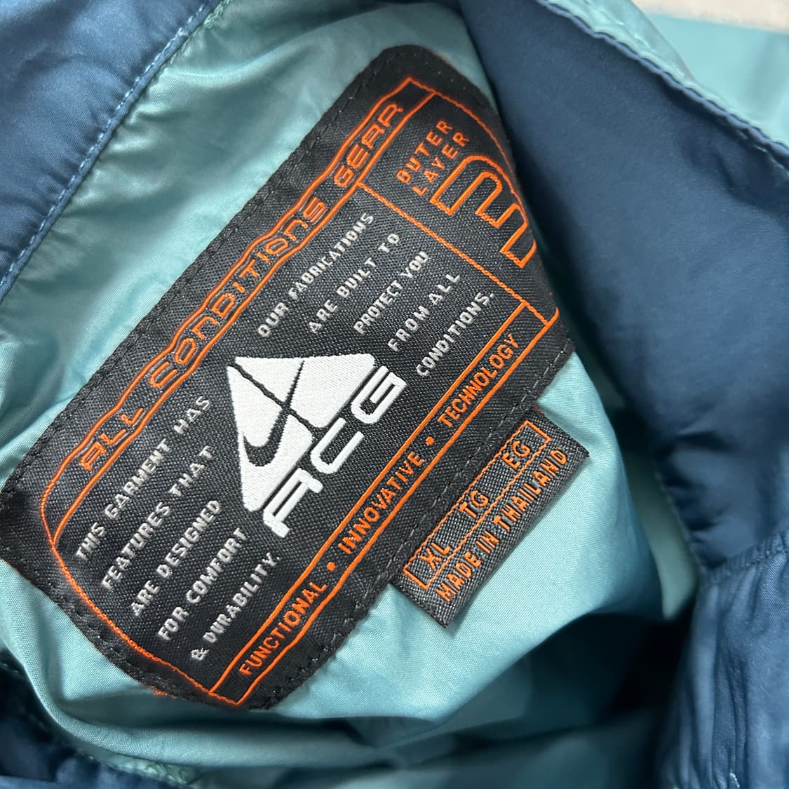 (일본판)나이키 ACG 90s 올드스쿨 아노락(XL) 상품이미지2