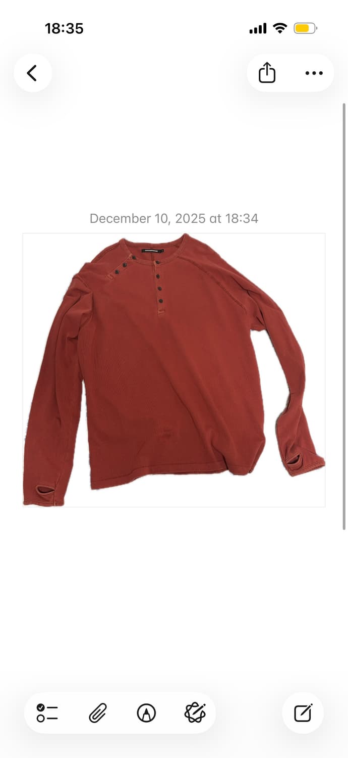 해칭룸 더블 헨리넥 (4) 상품이미지3