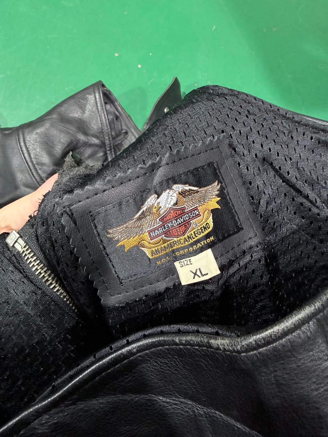 할리데이비슨 가죽수술라이더팬츠 상품이미지2