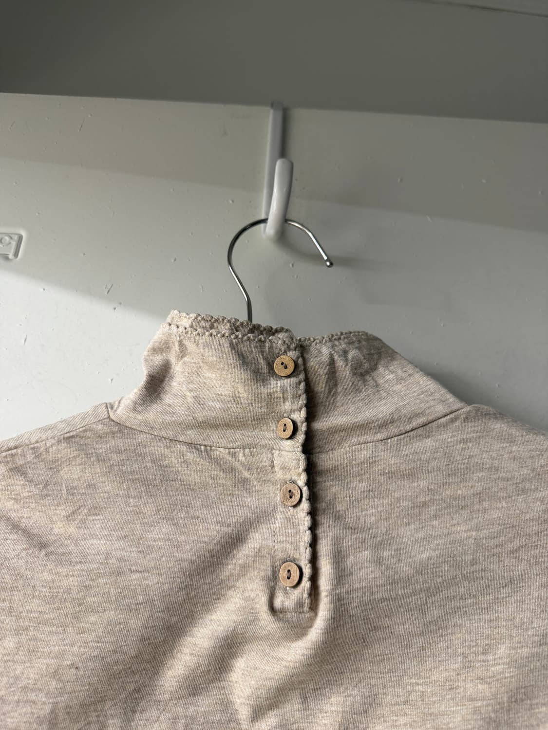 일본빈티지 모리 레이스 터틀넥 롱슬리브 상품이미지8