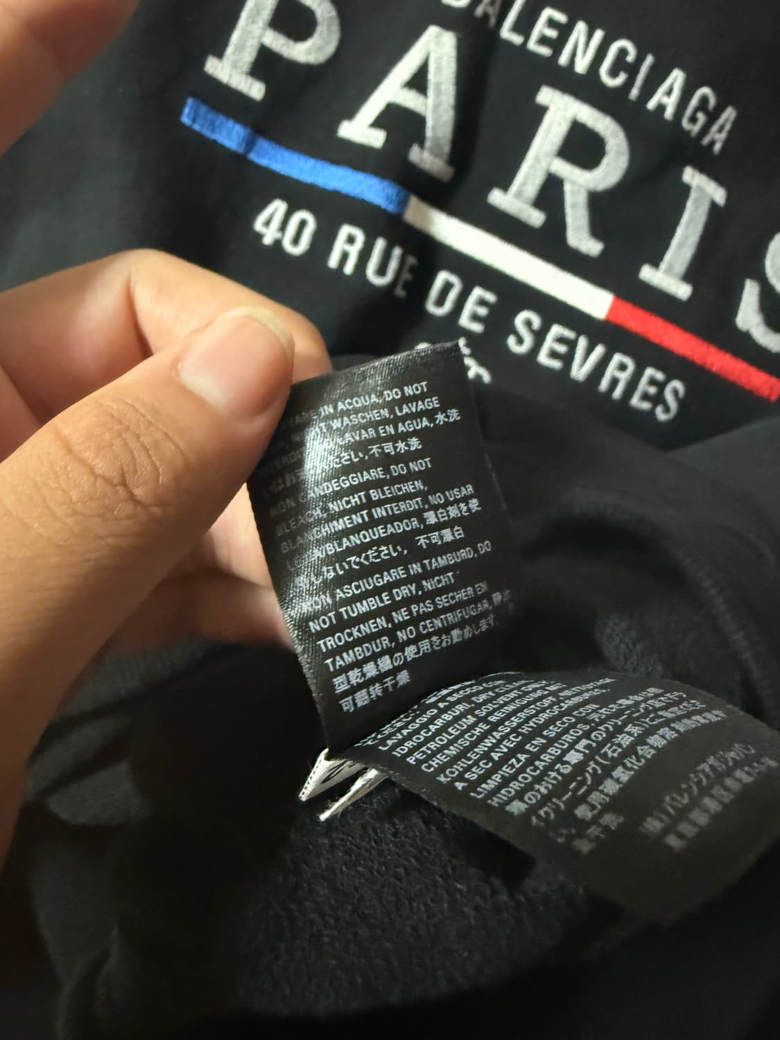 [L~XL] 발렌시아가 파리스 맨투맨  상품이미지7